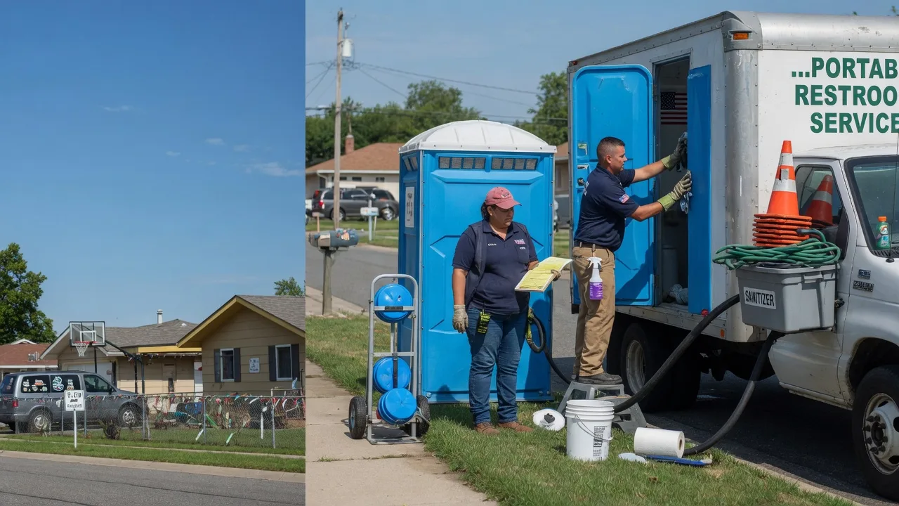 Portable Toilet Rental in Hebron, IN near me